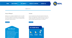 Desktop Screenshot of mnepal.com